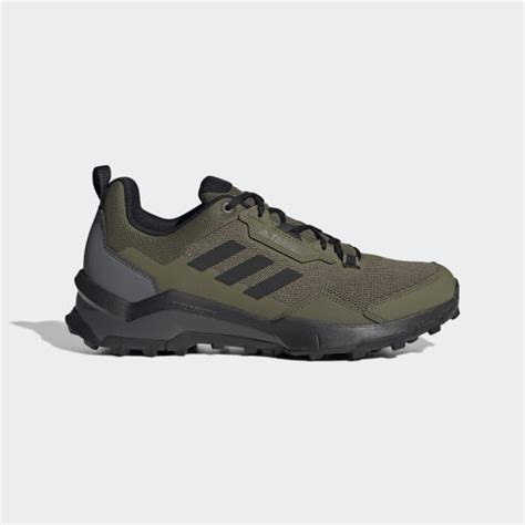 Adidas green hiking shoes